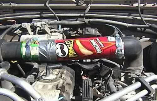 把车修成这样也是醉了，这样真能上路吗