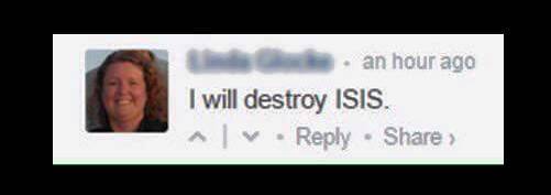 脑洞大开,她只要一根手手指就能消灭ISIS