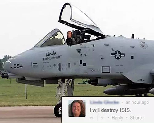 脑洞大开,她只要一根手手指就能消灭ISIS