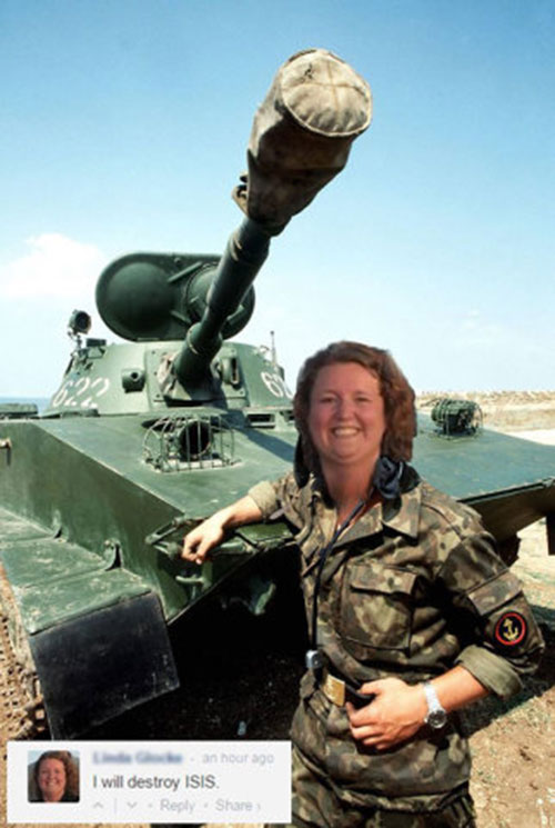 脑洞大开,她只要一根手手指就能消灭ISIS