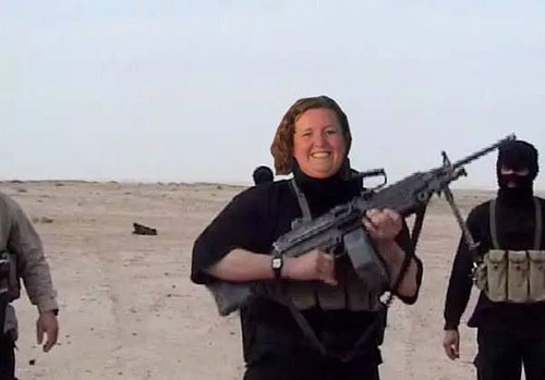 脑洞大开,她只要一根手手指就能消灭ISIS