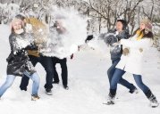 描写打雪战的散文欣赏:战斗是孩子的天性